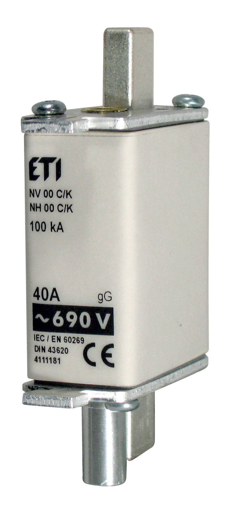 Ножевые предохранители NV 00 C gG 35A/K 690V