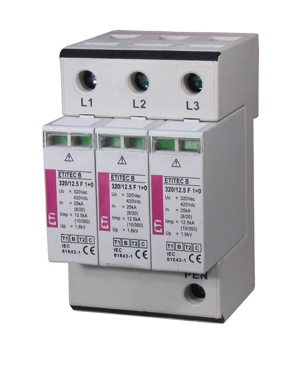 Защита домов и коттеджей ETITEC B 320/12,5 F 1+0