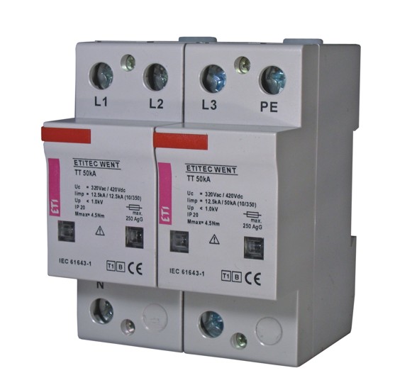Защита домов и коттеджей ETITEC WENT IT 50kA