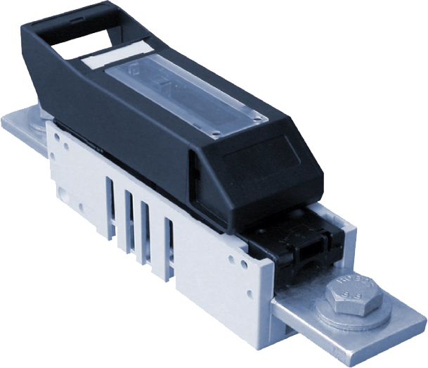 LV-fuse-switch disconnector HVL00 Telecom 1p M12 front FM