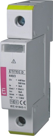 Защита домов и коттеджей ETITEC D 440/3 RC