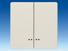 Клавиша двойная с окном - Кнопки и выключатели