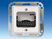 Накладка с ACO разъемом (DIN) - Телекоммуникационные розетки