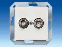 Накладка с BNC/TNC соединением - Телекоммуникационные розетки