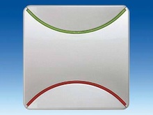 Клавиши нейтральная, красная/зеленая дуги - Кнопки и выключатели