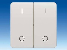 Клавиша двойная с символами I/O - Кнопки и выключатели