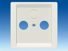 Накладка для подсоединения TV/RF/SAT  2 и 3 отверстия - Розетки для TV / RF / SAT