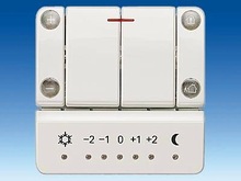 Клавиша UP 231/3 - Техника автоматики зданий EIB