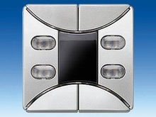 Клавиша четверная UP 284 + ИК - Техника автоматики зданий EIB