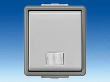 Кнопочный выключатель с квитированием сигнала и окном - Кнопки и выключатели