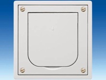 Розетка SCHUKO с алюминиевой крышкой - Розетки