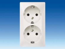 ENG: SCHUKO Socket Outlet, Double, Discontinued Model - Socket Outlets