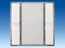 Клавиша UP 221 двойная - Техника автоматики зданий EIB