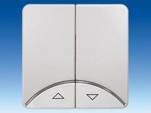 Клавиша двойная с символами вверх/вниз, красная дуга - Кнопки и выключатели