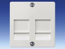 Накладка для оснований модульных разъемов Jack - Телекоммуникационные розетки