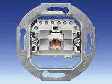 Розетка UAE, кат. 3, ф. Rutenbeck - Электрические части устройств для подключения коммуникационных систем