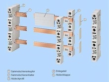 Сборка основы шинной системы - Расстояние между шинами 40 мм