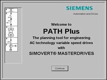 Программа для выбора компонентов привода PFAD Plus - Преобразователь частоты SIMOVERT MASTERDRIVES